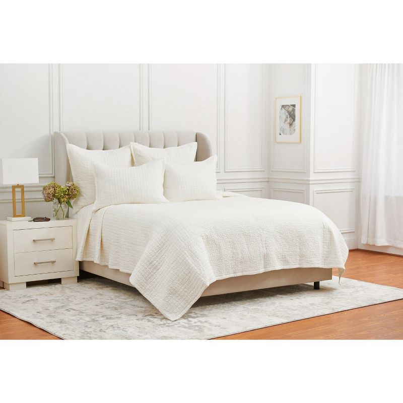 EY Essentials Willa Ivory King Sham