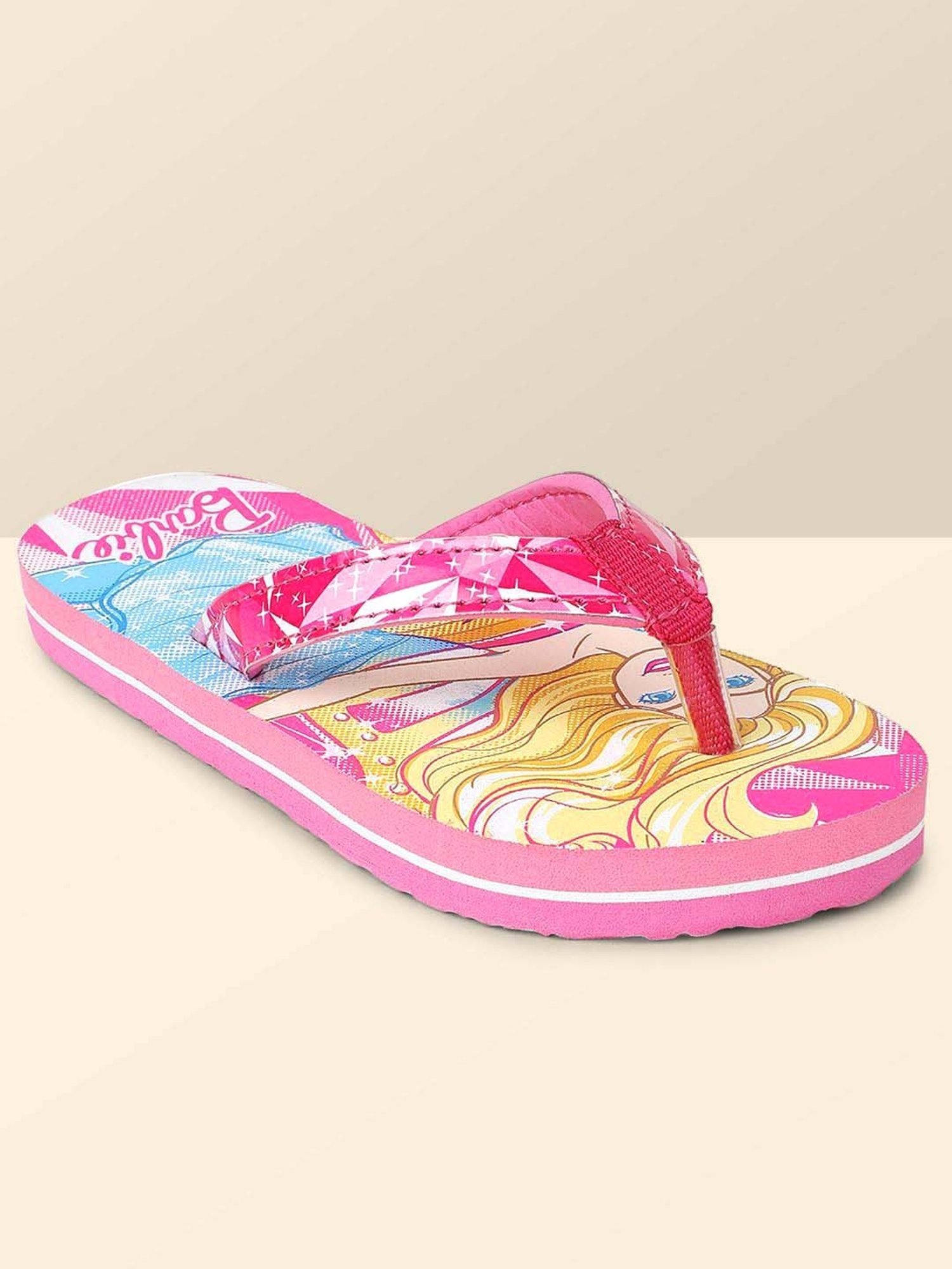 Passion Petals Kids Pink Sling Back Clogs