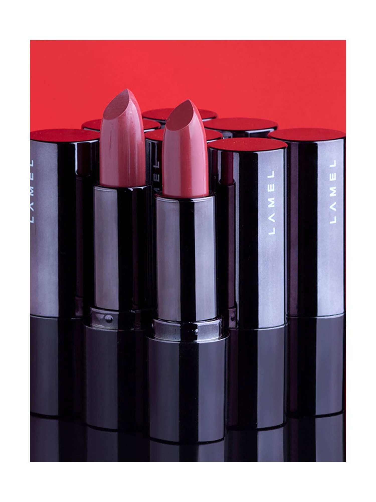 Lamel Silk Cover Silky Cream Lipstick 403 Soft Coral - 3.8 gm