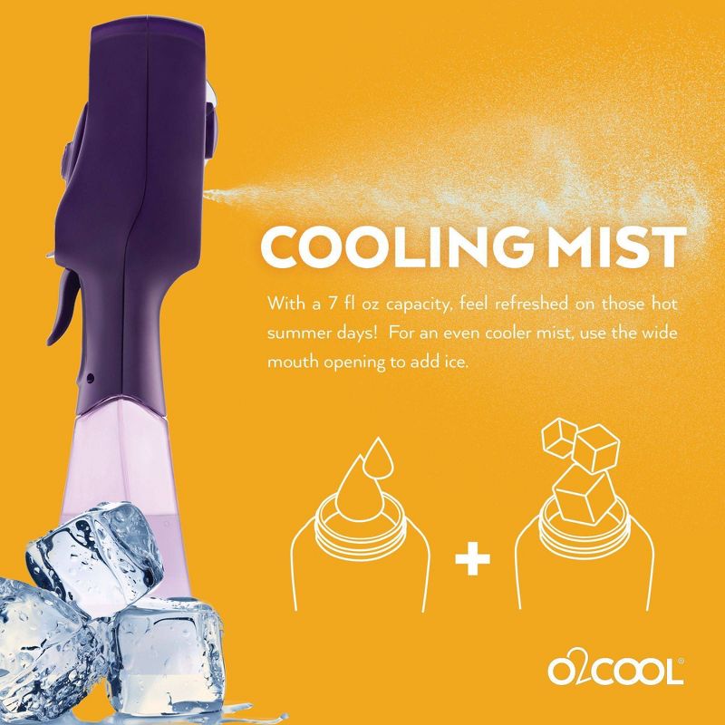 O2COOL Elite Handheld Misting Fan