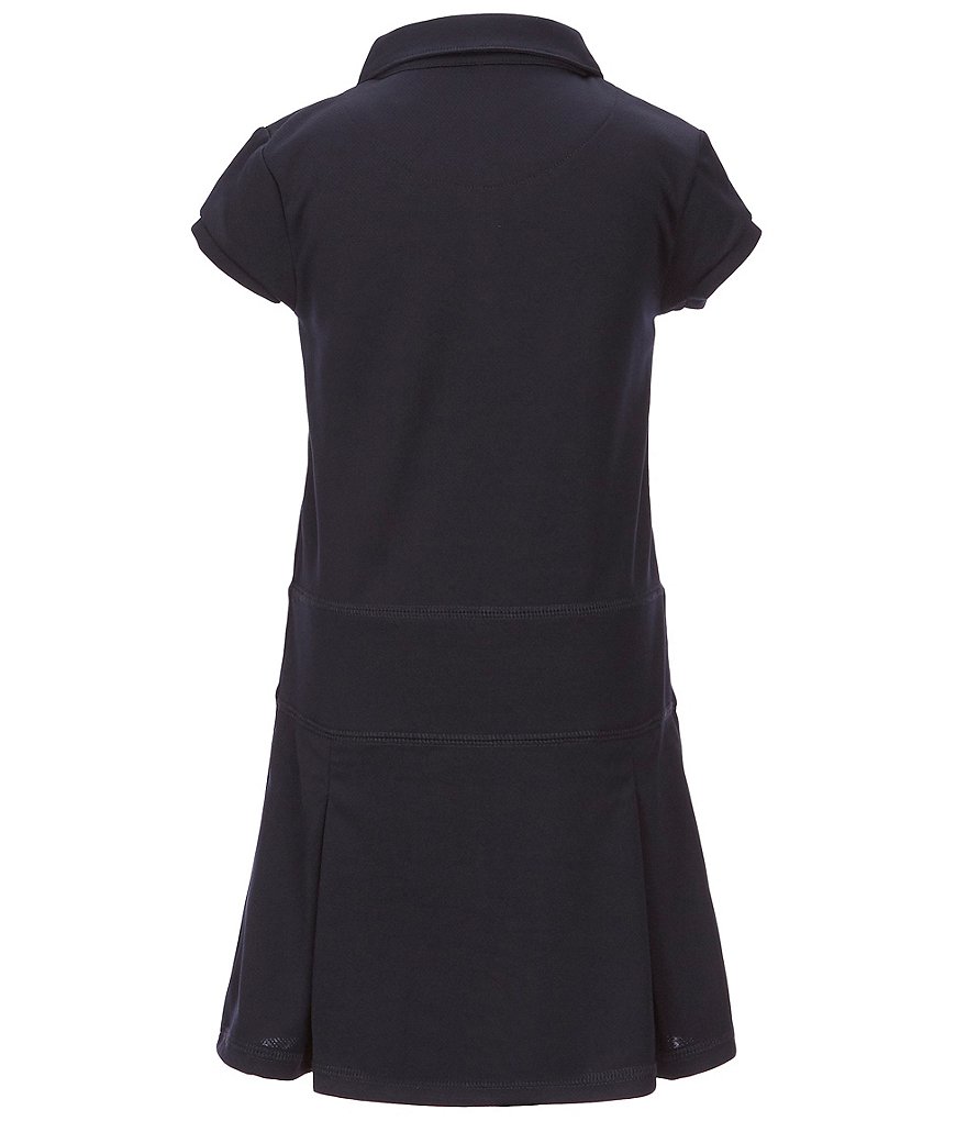 Nautica Little Girls 4-6X Short-Sleeve Performance Pleated Dress