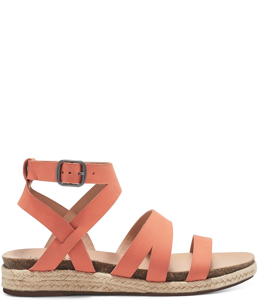 Lucky Brand Glaina Nubuck Espadrille Sandals