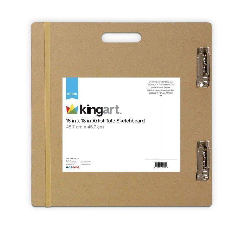 Kingart 78ct Travel Sketch & Draw w/Storage Bag Bundle
