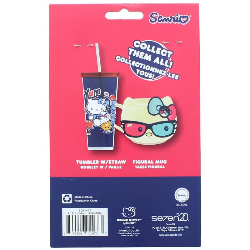 Seven20 Super Hello Kitty Air Freshener | Vanilla Scented