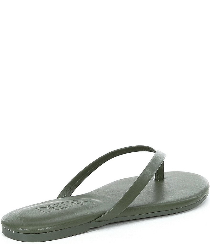 Deltan Hula Leather Thong Sandals