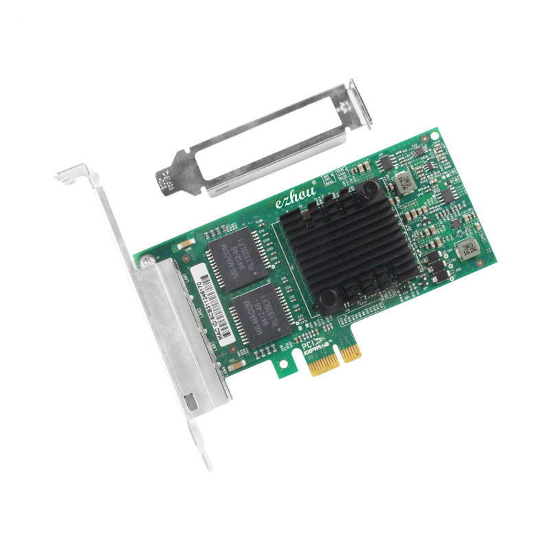 Intel I350AM4 Chip PCIE x 1RJ45*4 Gigabit Ethernet PCI Express Lan Adapter Network Card