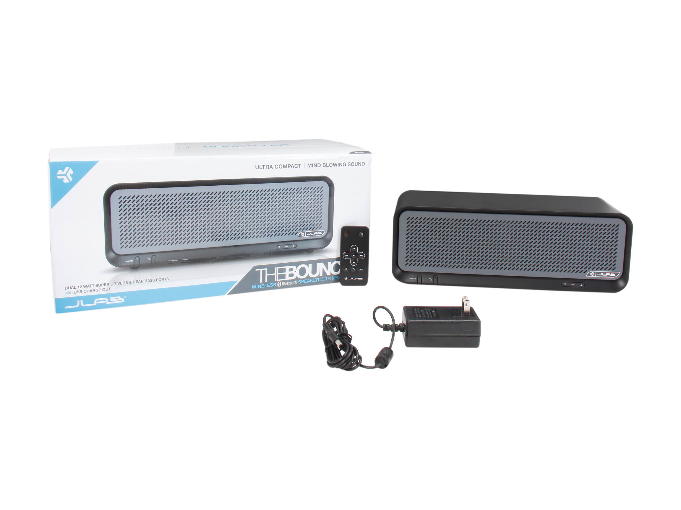 JLab Bouncer Premium Home Bluetooth Speaker