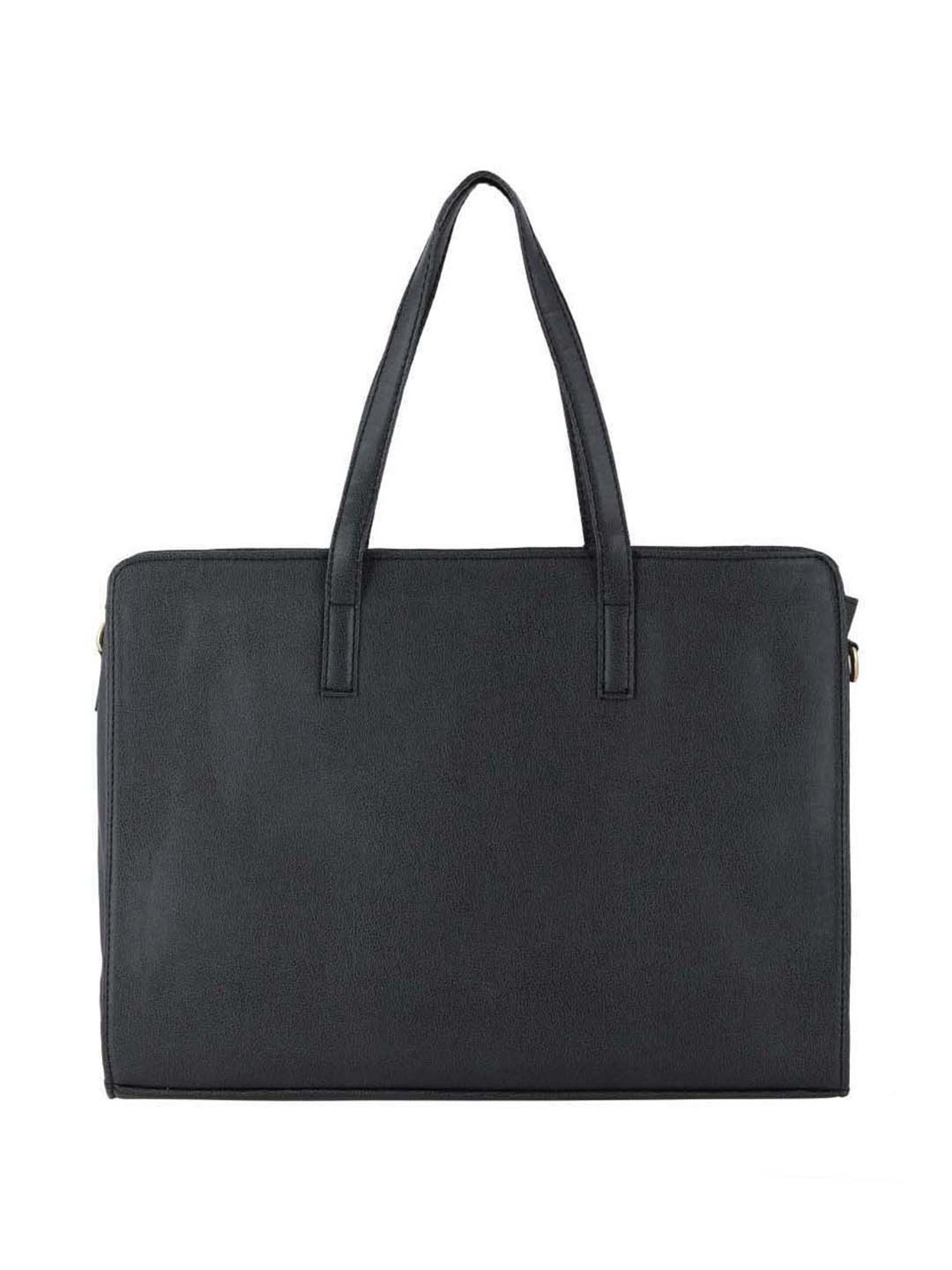 Toteteca Black Medium Messenger Bag