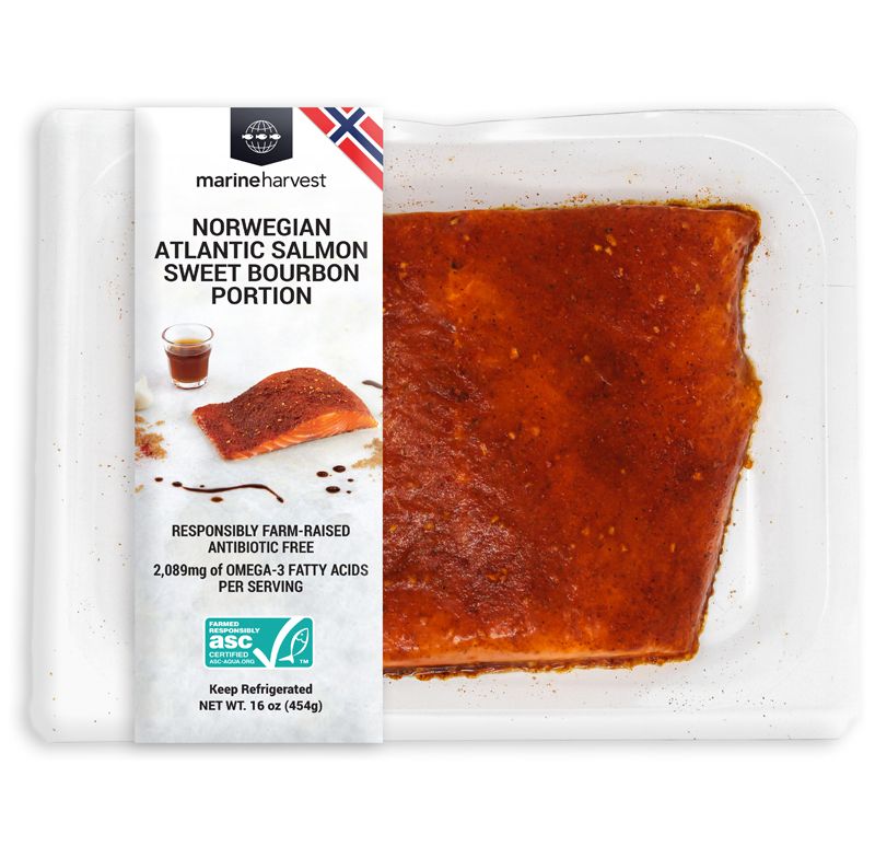 Marine Harvest Norwegian Mojito Flavored Cold Smoked Salmon - 4oz