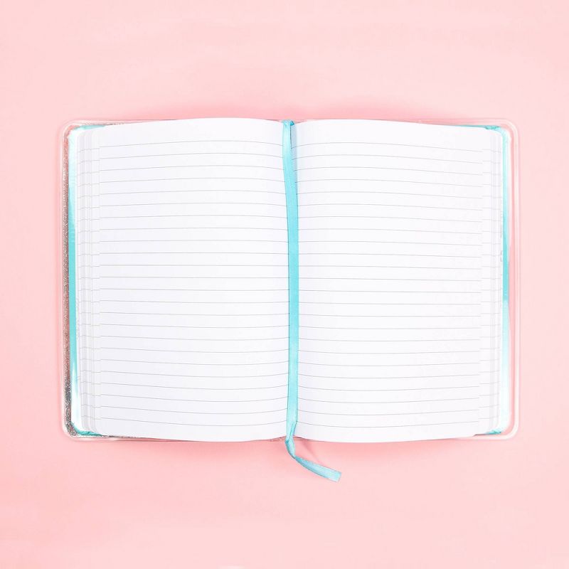 Yoobi™ College Ruled Journal 8"x5.5" Fine Sand Neon