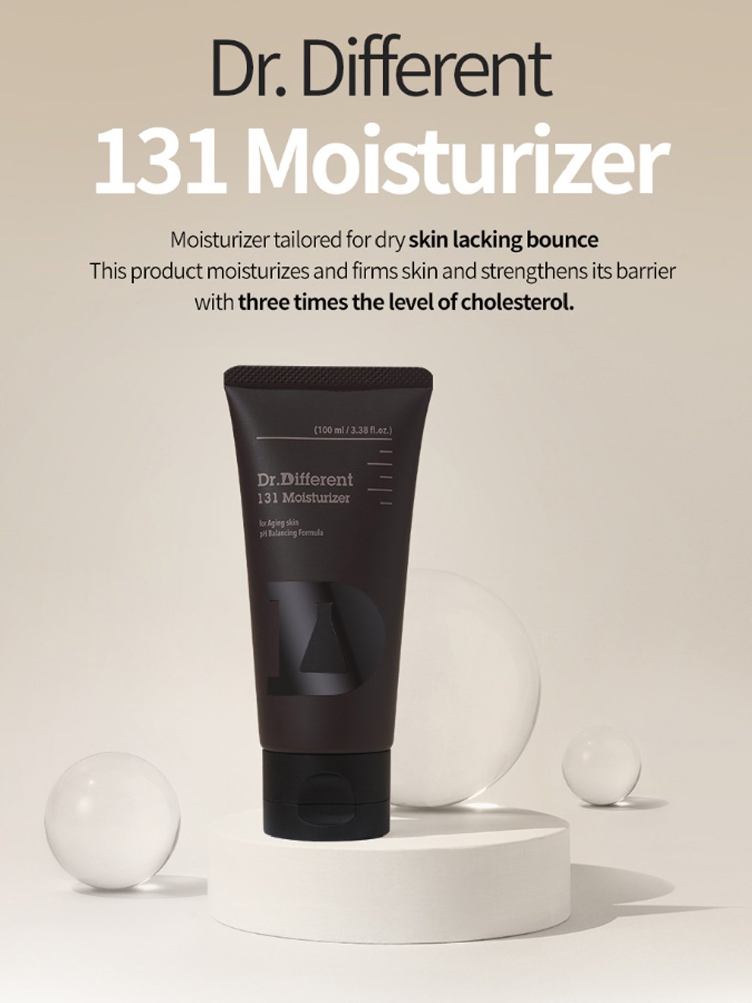 Dr. Different 131 Moisturizer - 100 ml
