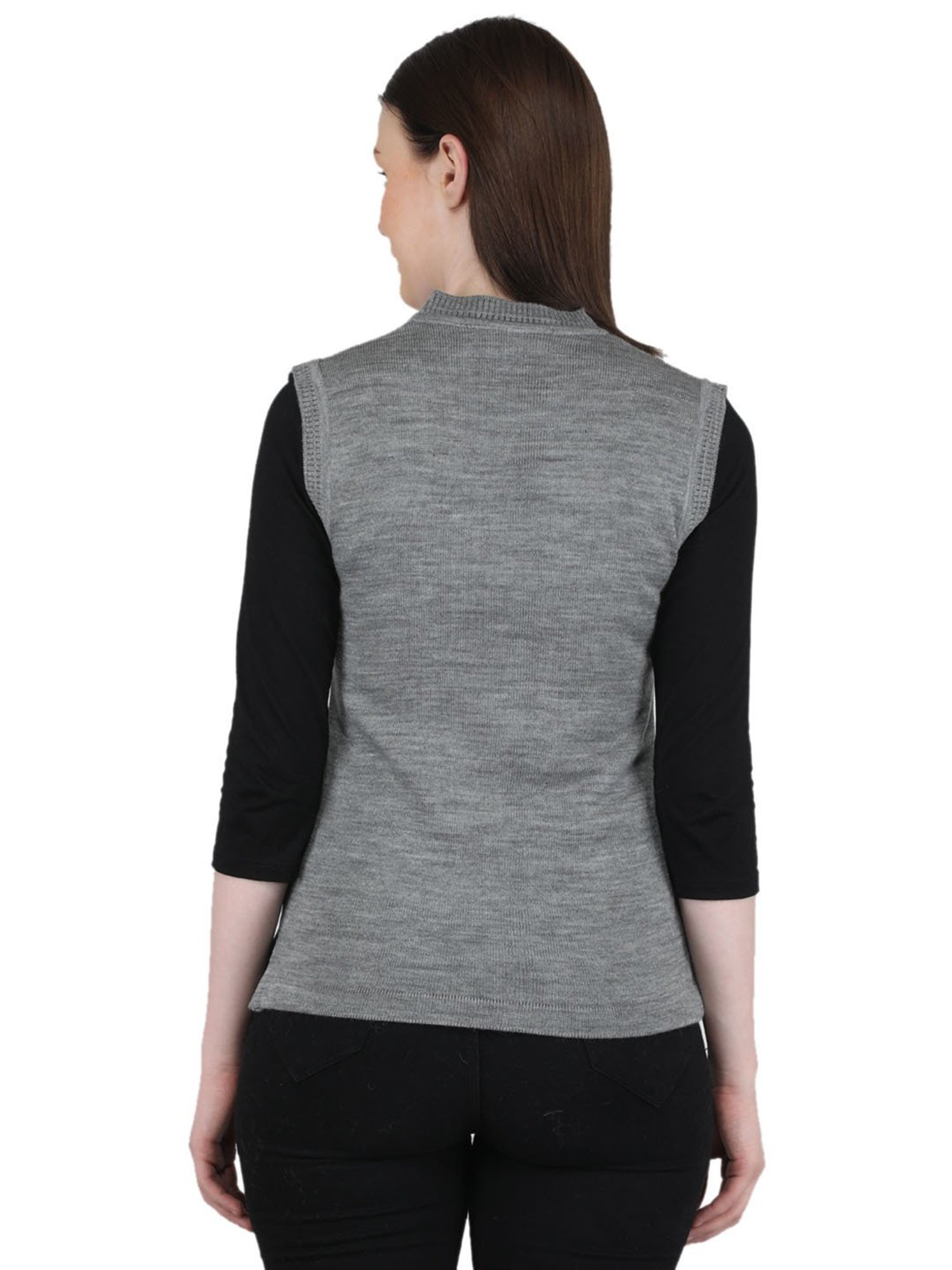 Monte Carlo Grey Textured Cardigan