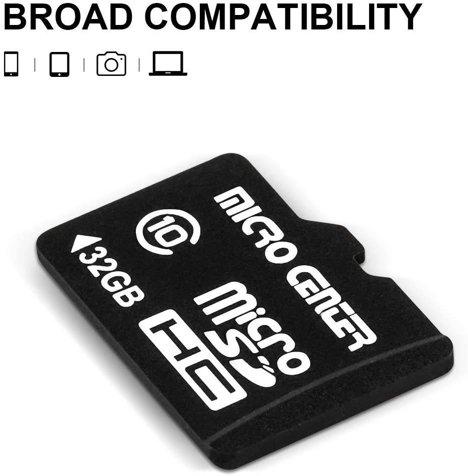 High Performance 64GB Micro SD Card,High-Speed 64GB TF Card, Class 10 Micro SDHC Flash Memory Card with SD Card Adapter