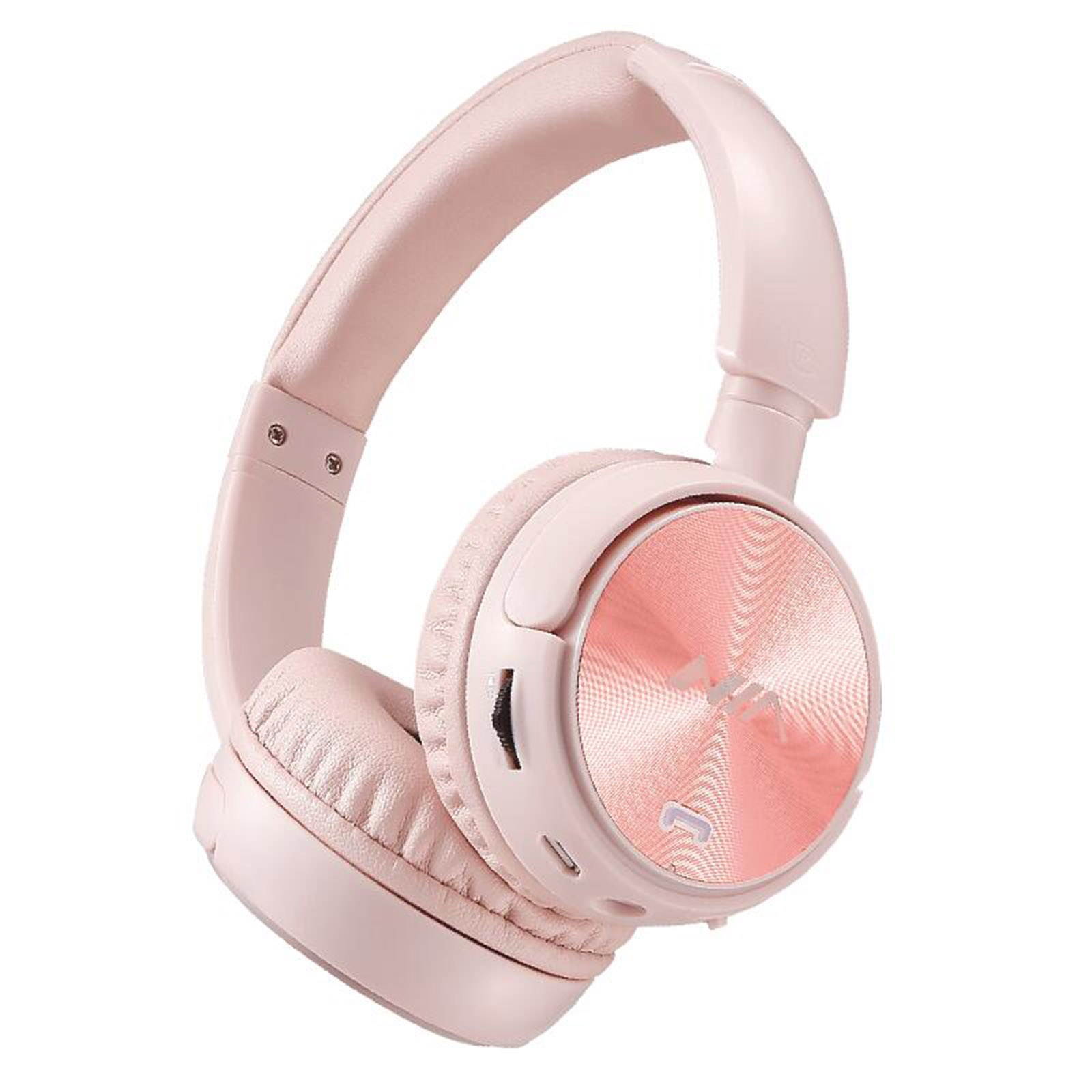 NIA Q2 Foldable On Ear Headset Wireless Bluetooth Headphones 3.5mm AUX IN Music Earphone TF Card MP3 Player FM Radio with Microphone APP Control