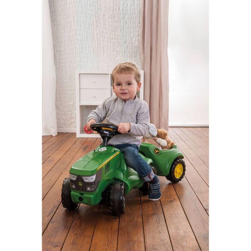 John Deere Foot to Floor Mini Trac Trailer by Rolly Toys