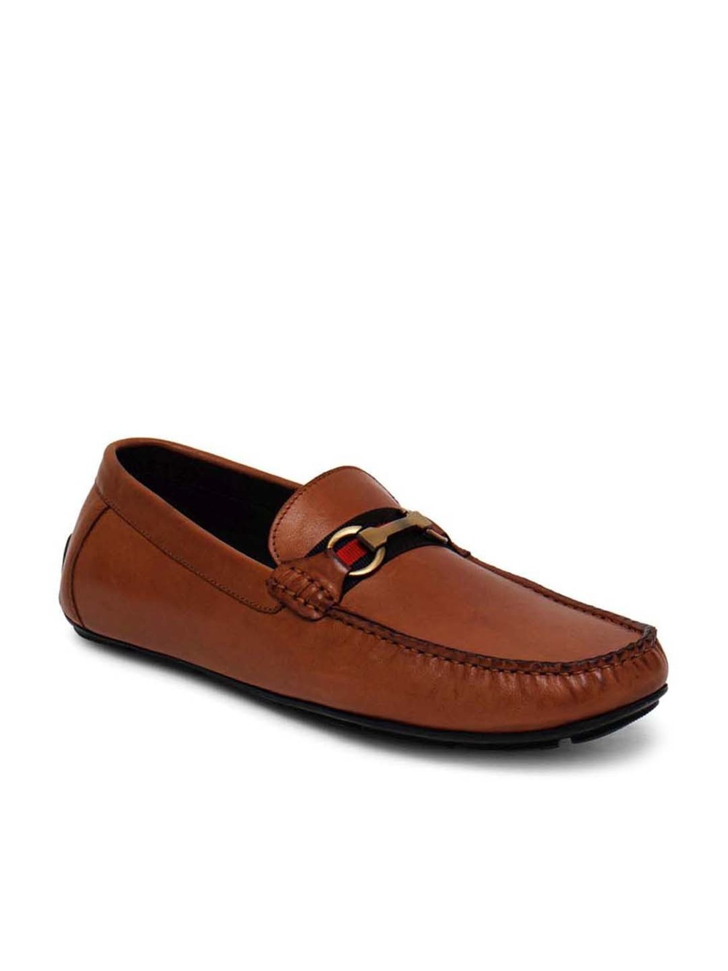 Ezok Men's Tan Casual Loafers