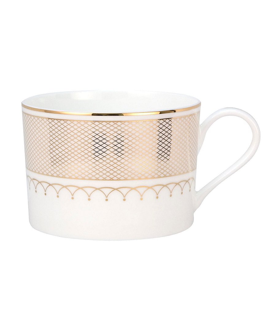 Nikko Lattice Gold Bone China Teacup