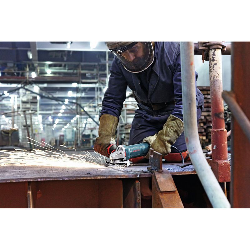 Bosch AG60-125PD-RT 6 in. 12.5 Amp High-Performance Cut-Off Grinder w/ No Lock-On Paddle Switch