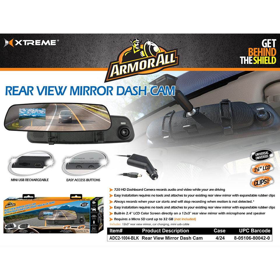 Armor All Rear View Mirror Dash Cam