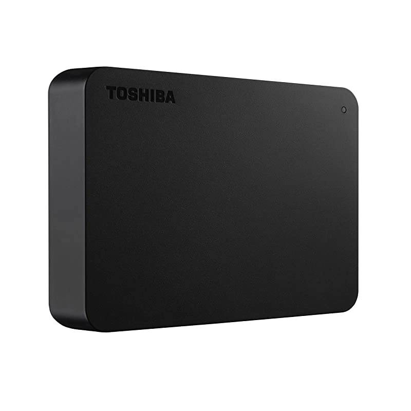 Canvio Basics 4TB Portable External Hard Drive USB 3.0, Black - HDTB440XK3CA