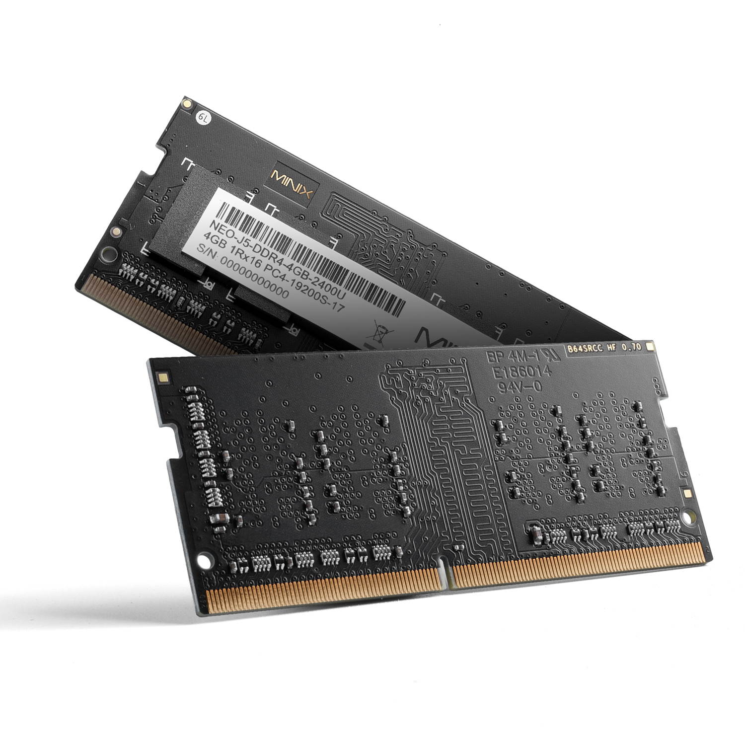 4GB DDR4 Memory for MINIX NEO J50C-4, 2400MHz,260pin DIMM,DDR4 JEDEC,2400U-4GB, 1R*16 PC4-19200S-17,sold by MINIX TECHNOLOGY LIMITED