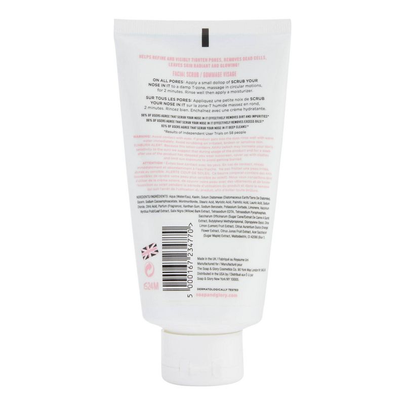 Soap & Glory Scrub Your Nose In It Two-Minute T-Zone Detox Scrub - 5 fl oz