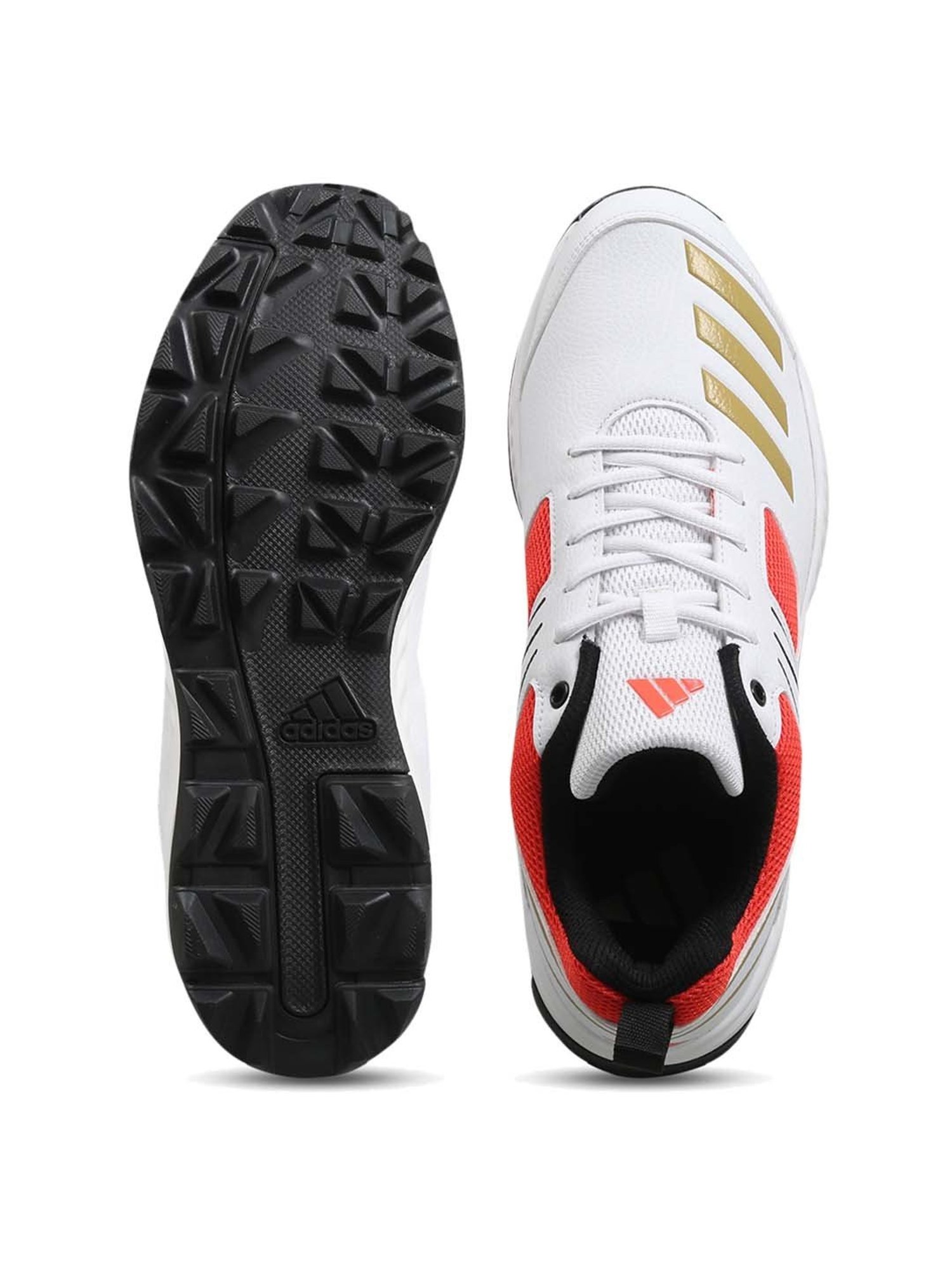 Adidas Men's CriHase 23 White Cricket Shoes