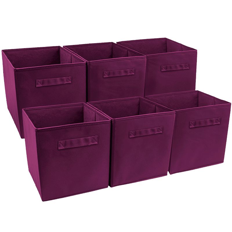 Sorbus Cube Storage Box Purple