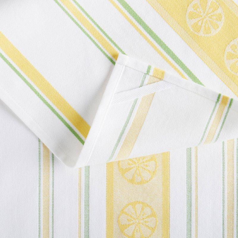Martha Stewart 3pk Cotton Lots of Lemons Printed Kitchen Towels
