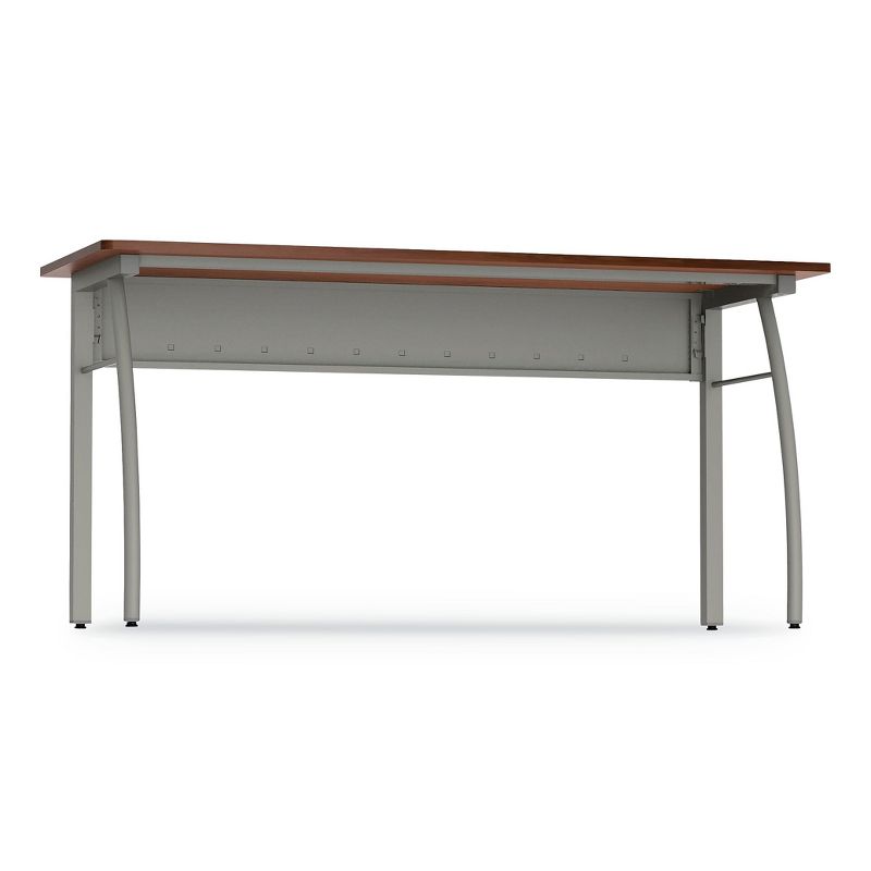 Linea Italia(R) Trento Line Rectangular Desk, 59 1/8w x 23 5/8d x 29 1/2h, Cherry TR742CH