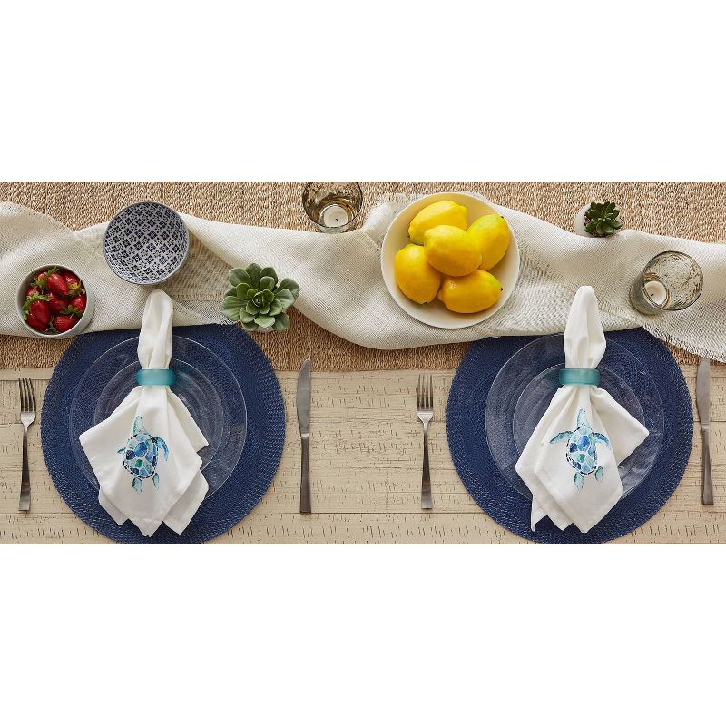 6pk Cotton Turtle Napkins - Design Imports