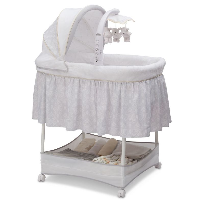 Simmons Kids' SlumberTime Elite Gliding Bassinet - Peacock