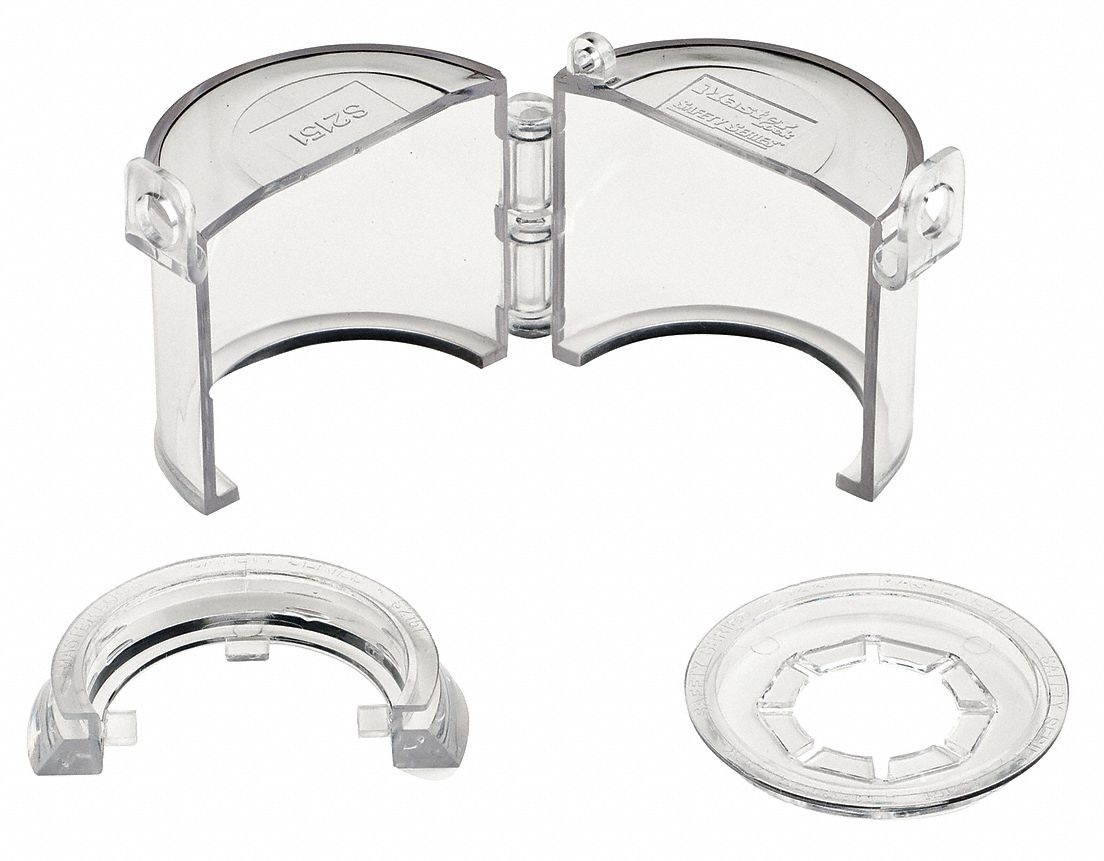 MASTER LOCK S2151 Push Button Lockout,Clear