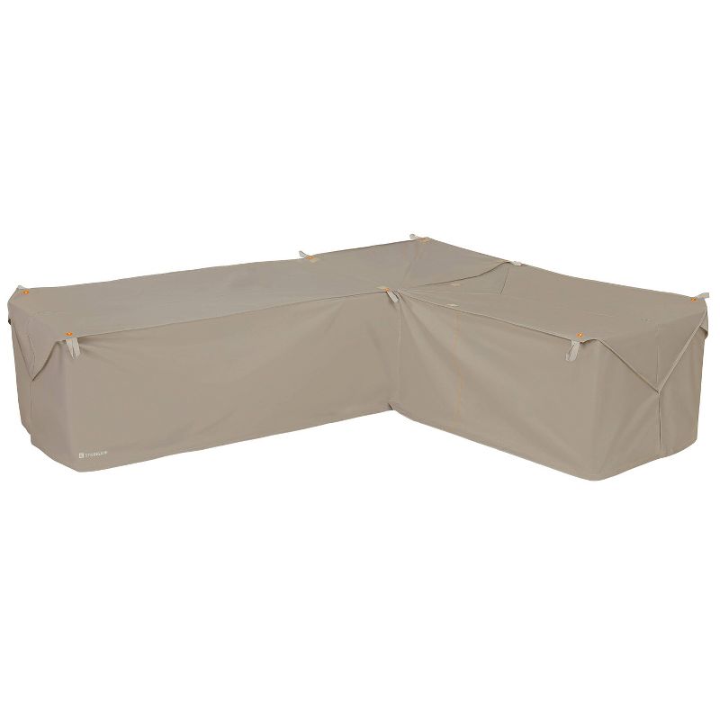 Storigami Easy Fold Right-Facing Sectional Cover Tan - Classic Accessories
