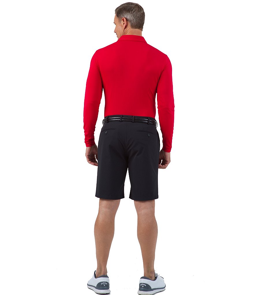 IBKUL Long-Sleeve Ice Fil&reg; Polo Shirt