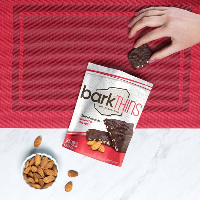 barkTHINS Almond with Sea Salt Dark Chocolate - 10oz