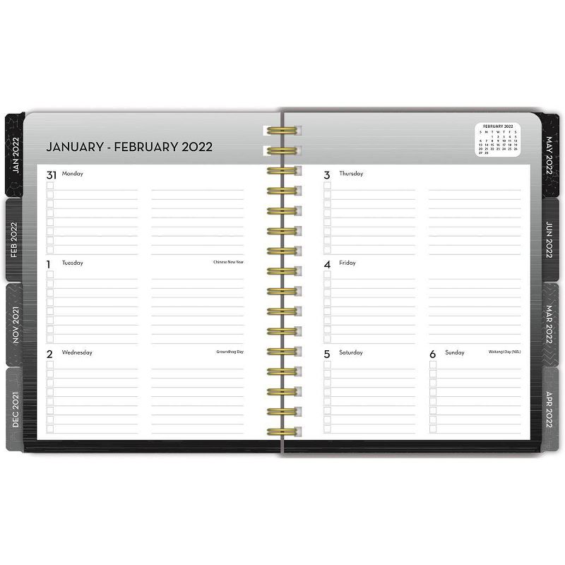 2021-22 17 Month Academic Planner 7.75" x 9.5" Executive  - Lang
