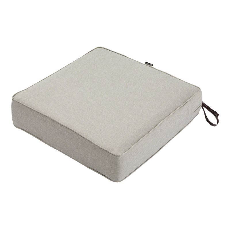 Classic Accessories 62-035-HGREY-EC 5 x 21 x 21 in. Seat Cushion Combo - Grey