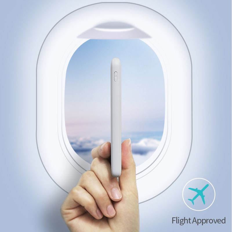 ROMOSS Power Bank 10000mAh (17mm) Ultra Slim Portable Charger with Dual Output Port Powerbank with LED Display Ultra-Compact External Battery for Smartphone, iPhone, Samsung Galaxy, Tablet and More