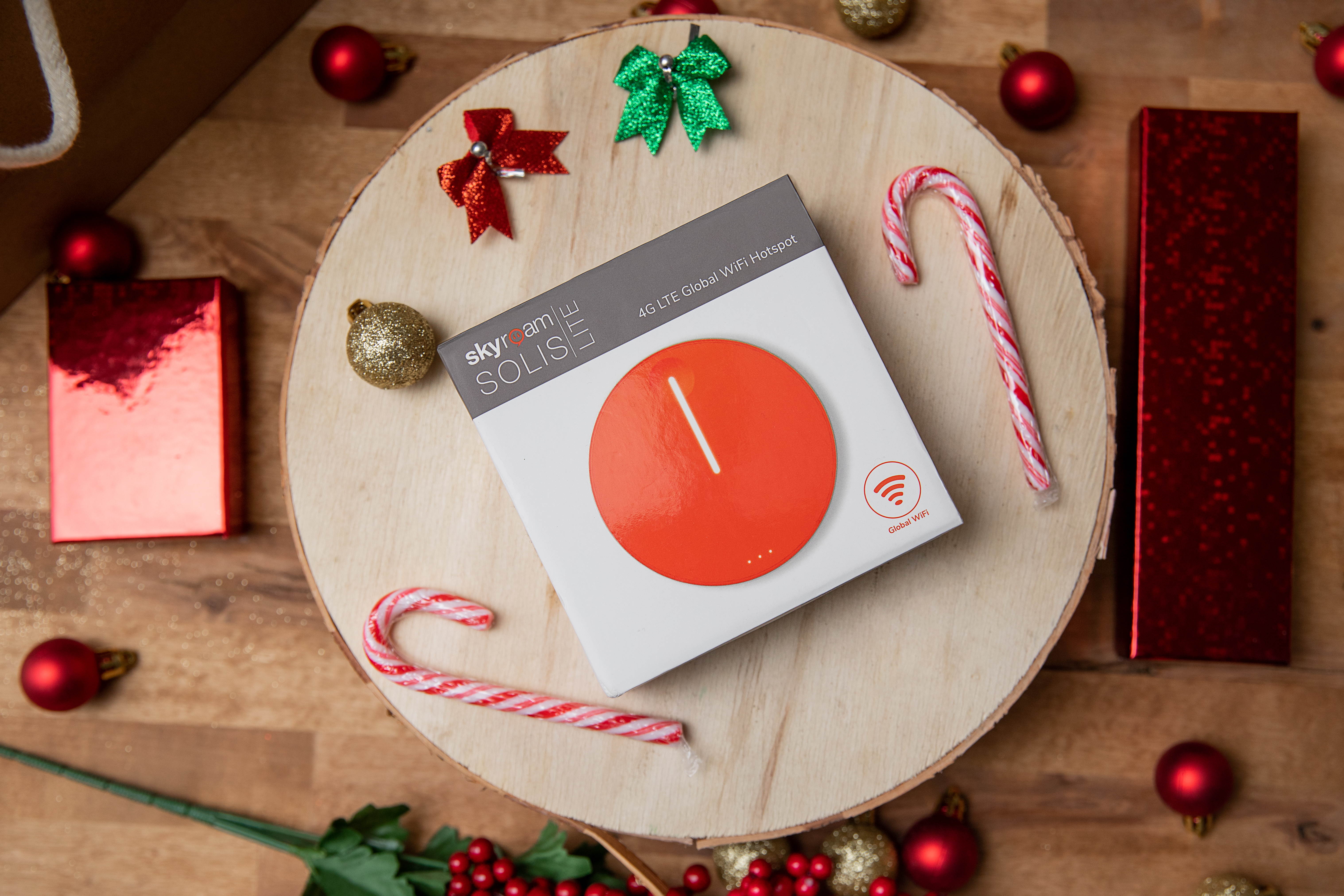 Skyroam Solis Lite: International Mobile WiFi Hotspot | Global SIM-Free 4G LTE | Coverage in 130+ Countries | Get Data by The Day, Month, or GB | Free Case