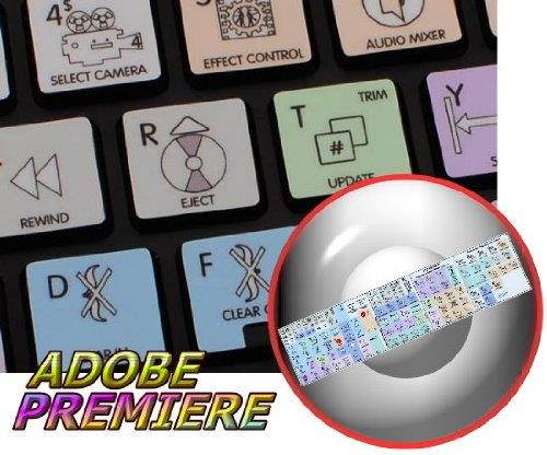 STICKERS FOR KEYBOARD ADOBE PREMIERE GALAXY SERIES WORK WITH APPLE
