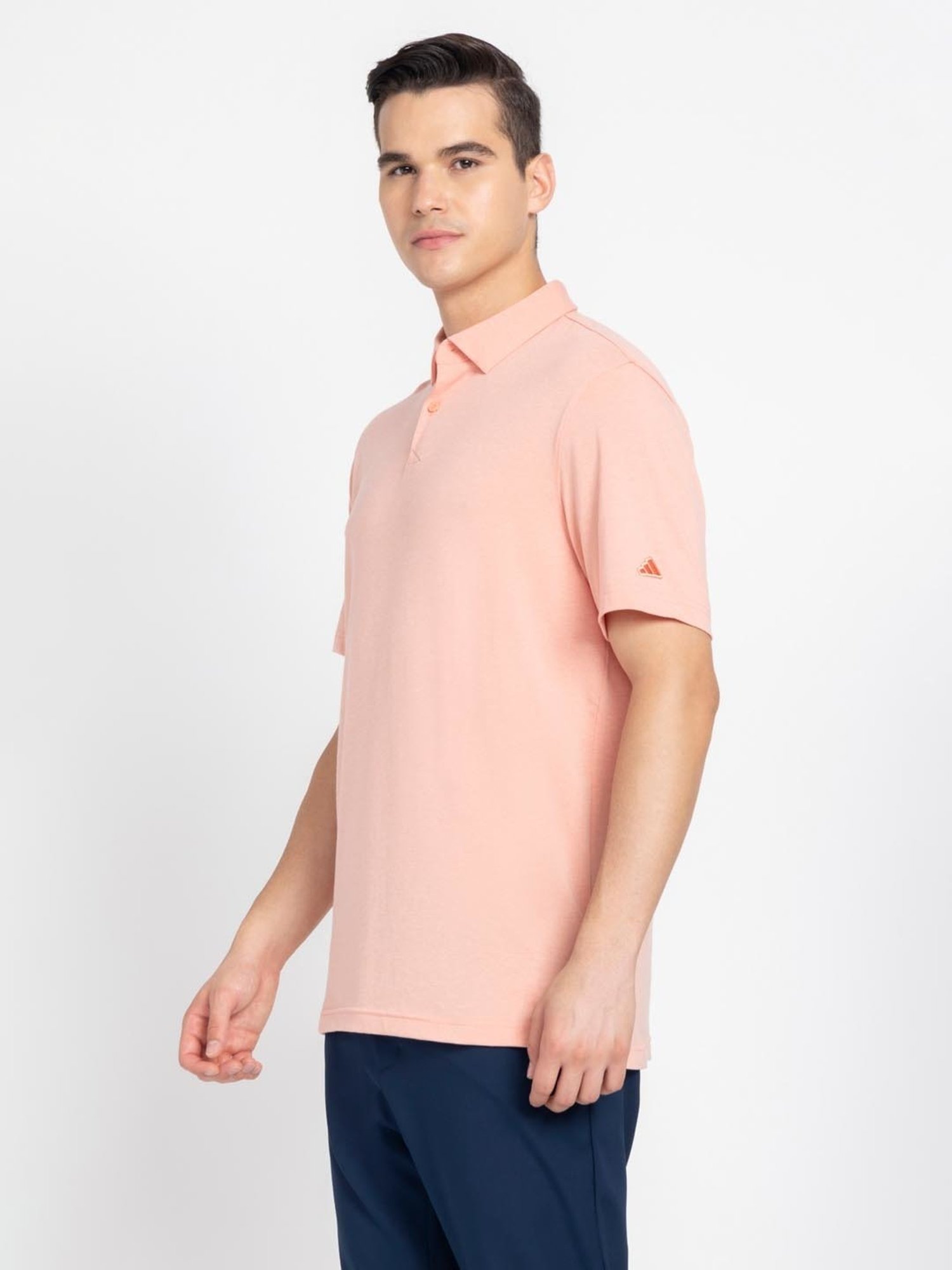 Adidas Peach Regular Fit Sports Polo