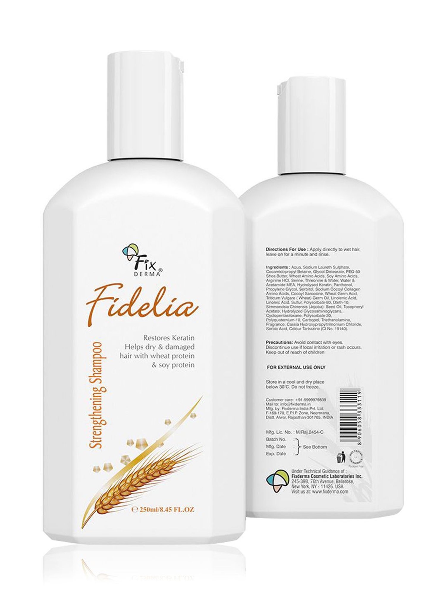 Fixderma Fidelia Stregthening Shampoo - 250 ml