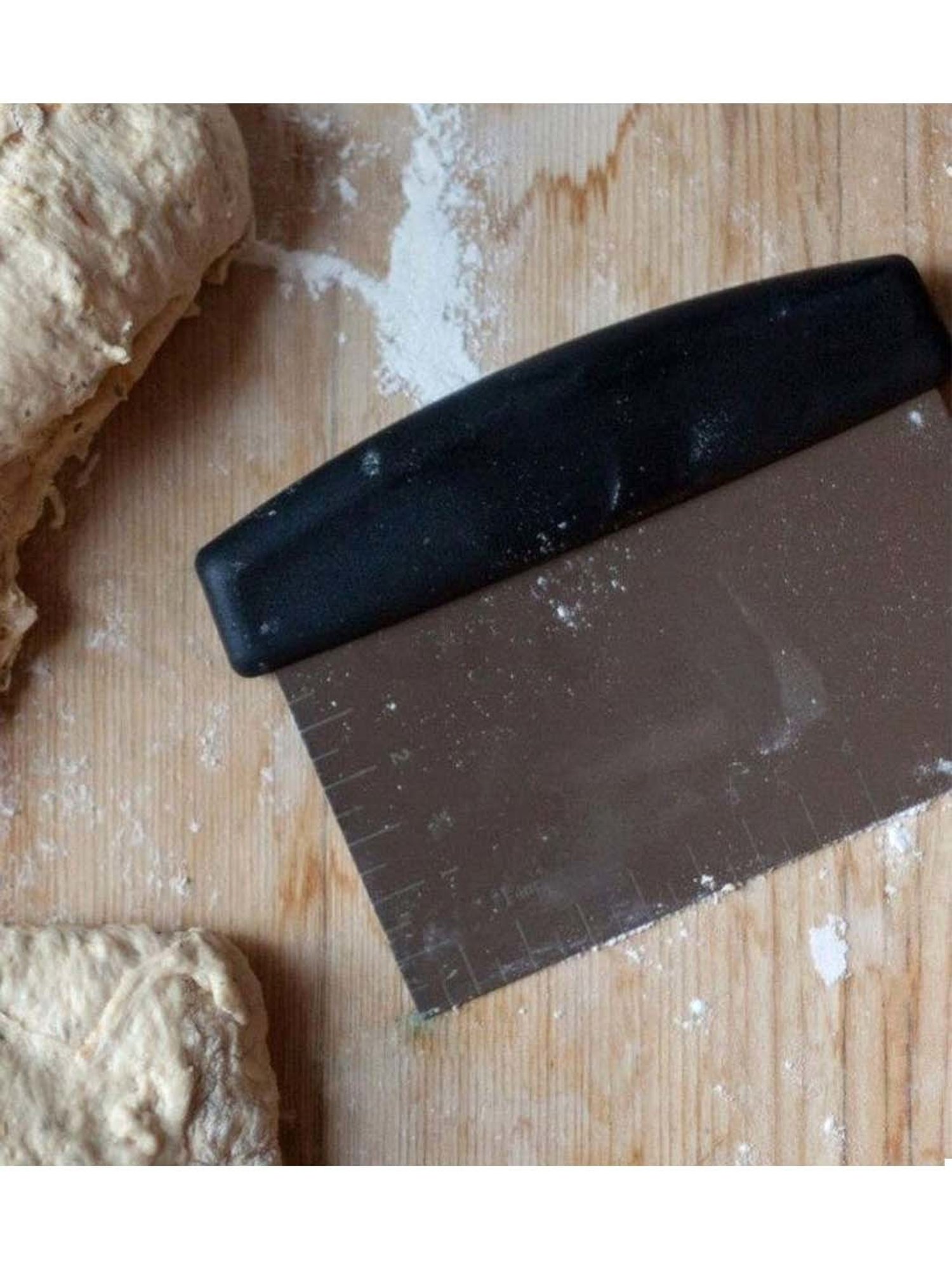 MasterClass Black Stainless Steel Dough Cutter