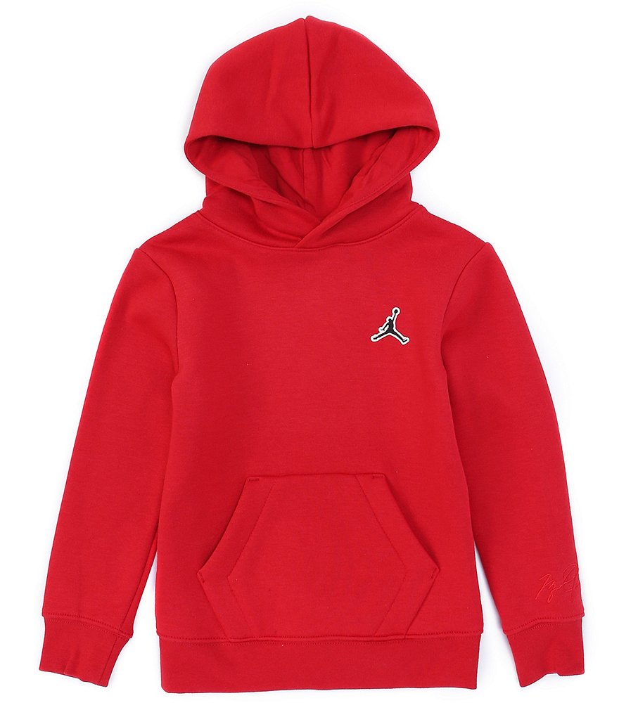 Jordan Little Boys 4-7 Essentials Sueded Fleece Pullover Hoodie