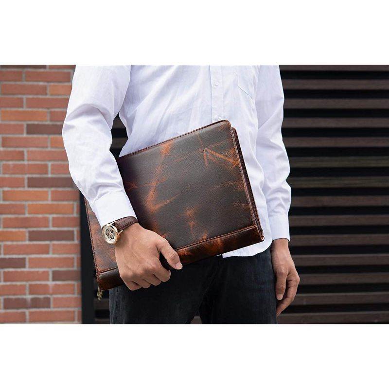 Life Noble Notes Bound On Side Stitched Notebooks: 5 in x 7 in. (Orange Cover, Gridded Pages)