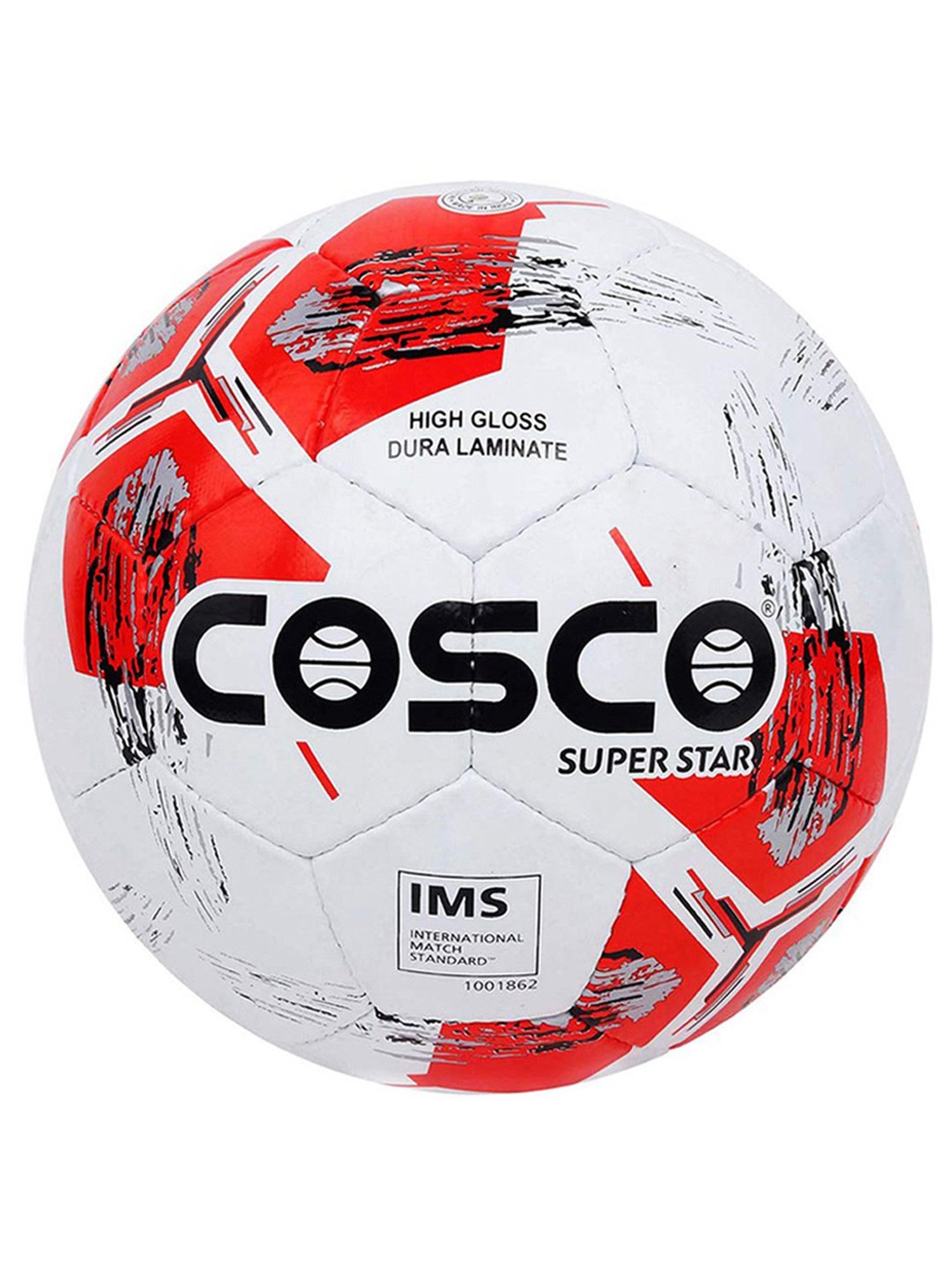 Cosco Super Star Football (White) Size - 5