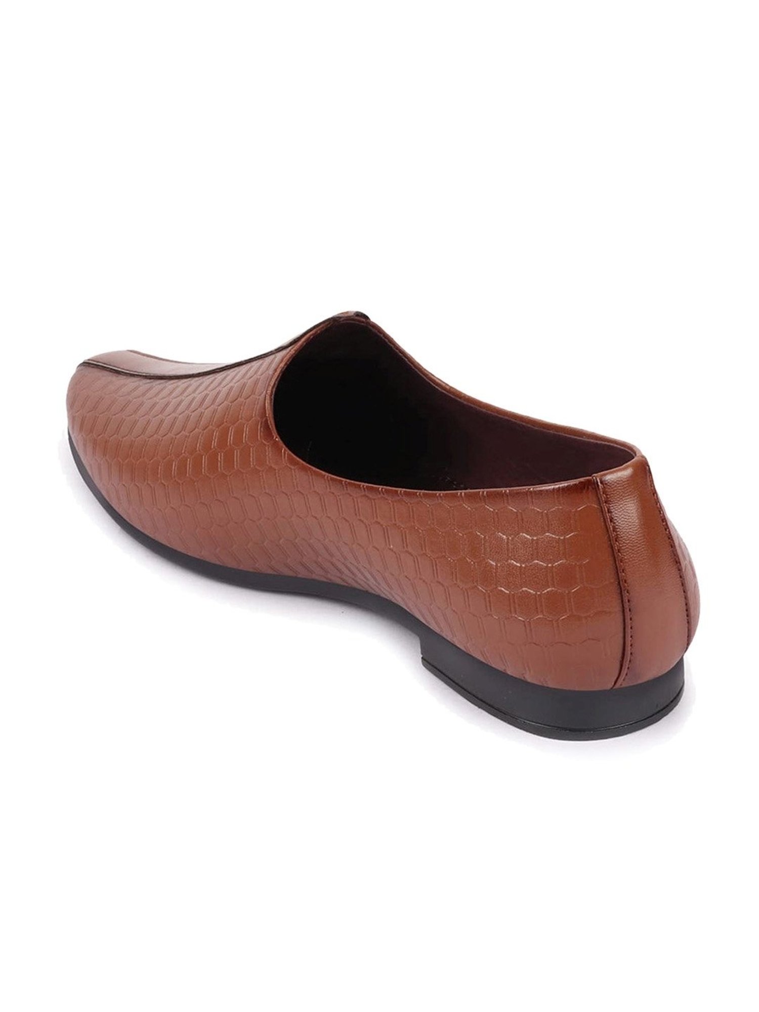 Walkway Men's Black Ethnic Juttis