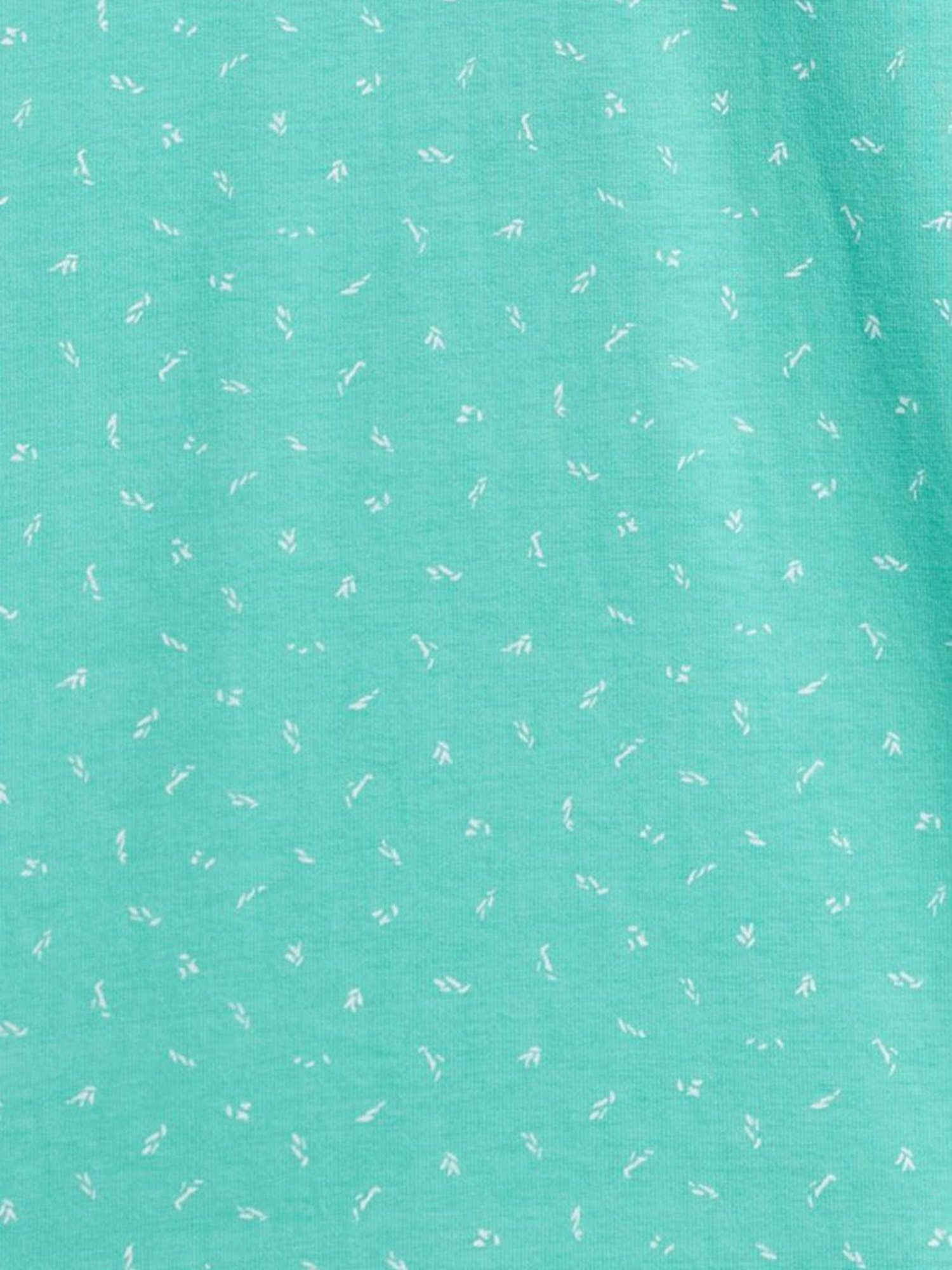 Parx Green Regular Fit Printed Polo T-Shirt