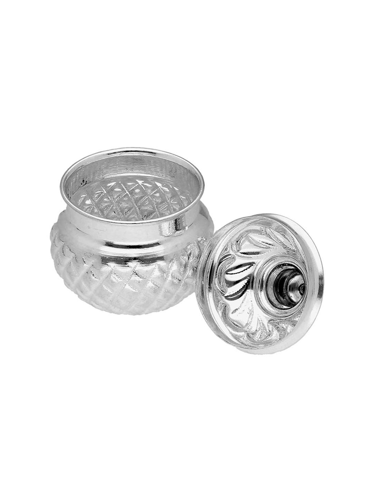 Sri Jagdamba Pearls 0.8 Silver Puja Articles